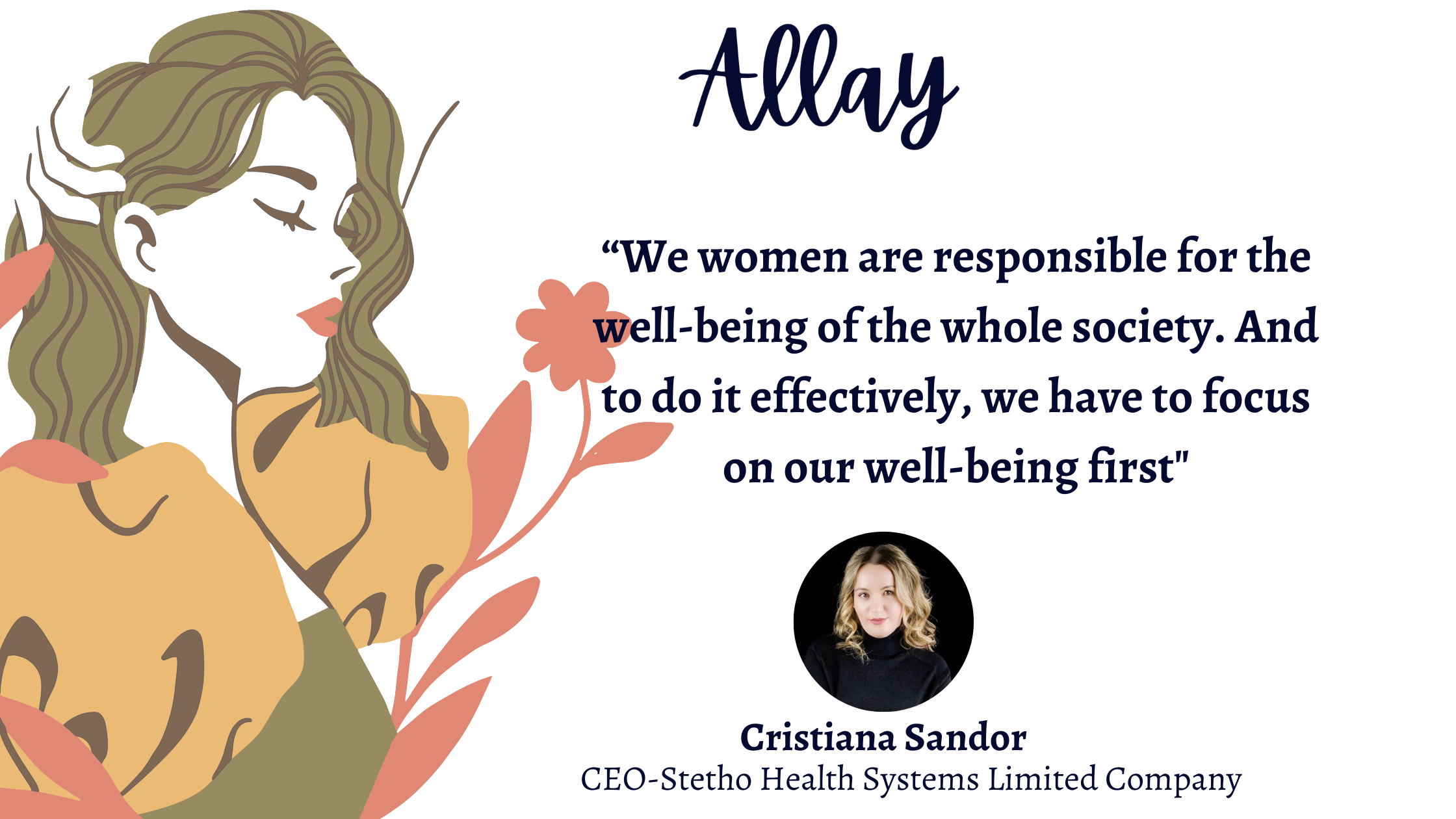 Cristiana Sandor CEO of Stetho