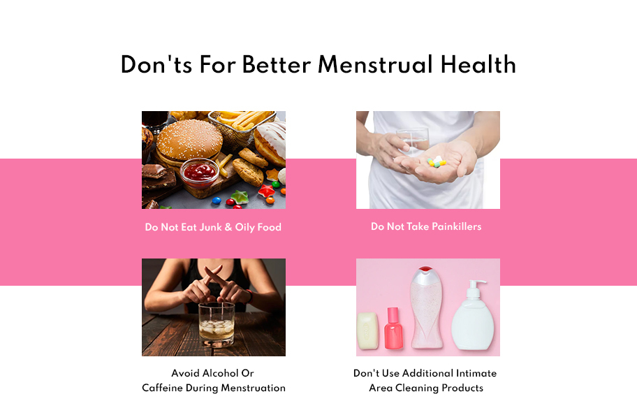 dont's of menstrual health and hygiene stetho health systems