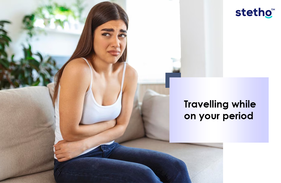 Travelling while on your period